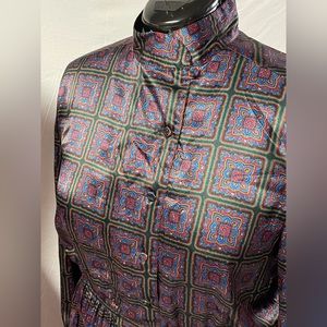 Talbots VINTAGE size 12 satin dress, excellent condition